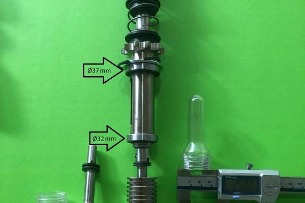 Krones Spindle And Preform Gripper Full Set Ø25mm
